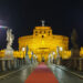 Foto di castel Sant'Angelo a Roma completamente deserto